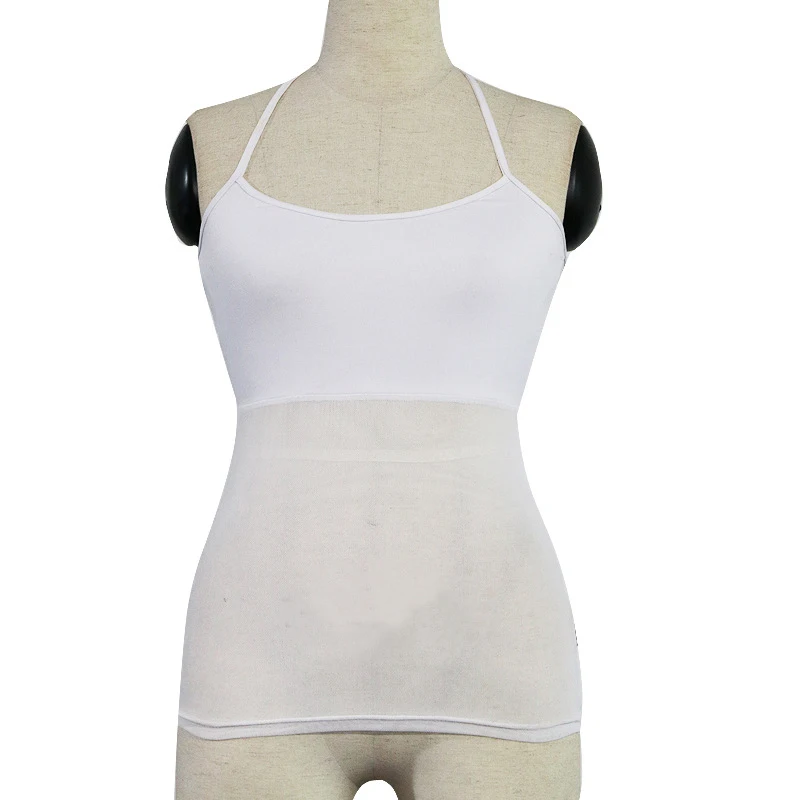 Women Bellydance Wear Sleeveless Chest Support Bottoming Shirt Bodysuit Belly Dance Halter Tops Тематическая одежда и