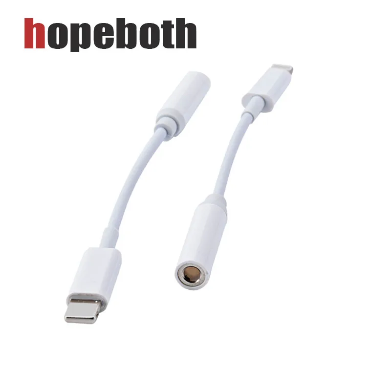 

10pcs/lot High Quality 3.5mm Audio Converter Cable for 8 Pin Male to 3.5mm Audio Female Adapter Cable For i7 6 X XR XS max