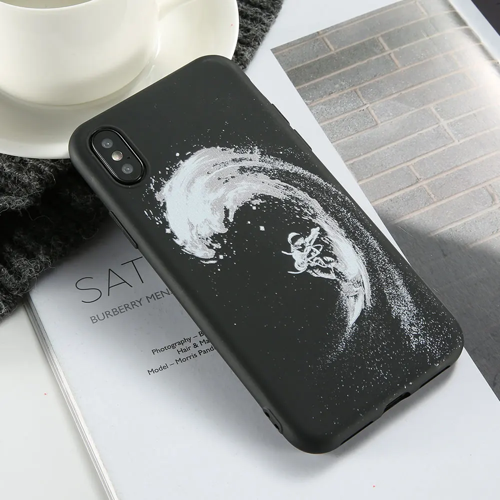 11 KISSCASE стильная футболка с изображением персонажей видеоигр чехол для iPhone X XS max макс 7 8 Plus планета, звезды для телефона с текстурой под silicone case для iPhone 6 6s XR 5 5S чехол на айфон 7 6s 6 8 Plus XR - Цвет: 11