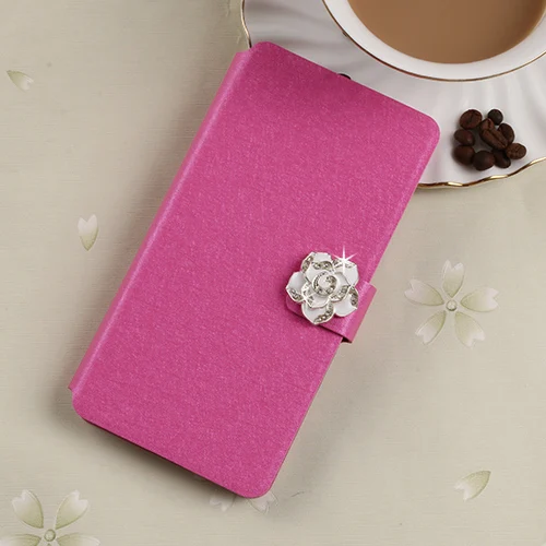 Red Camellia Чехол для Leagoo M7 M8 M9 S8 Pro T1 T5 T5C Shark 1 Shark1, роскошный чехол-книжка из искусственной кожи с отделениями для карт - Цвет: Red Camellia