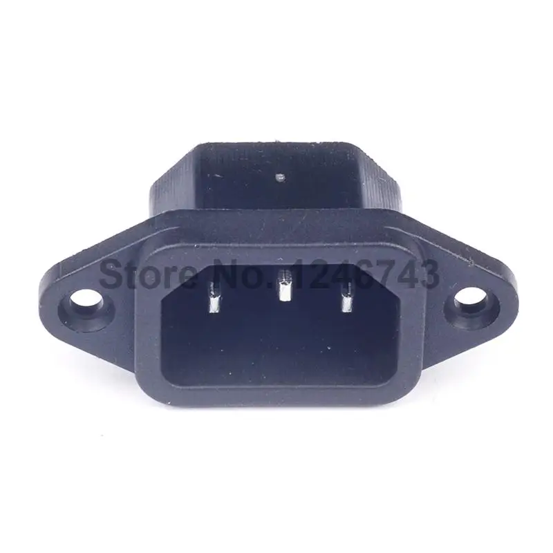 10PCS/LOT 3PAC Power Socket Character of Rectangular Copper Tripod Large | Строительство и ремонт