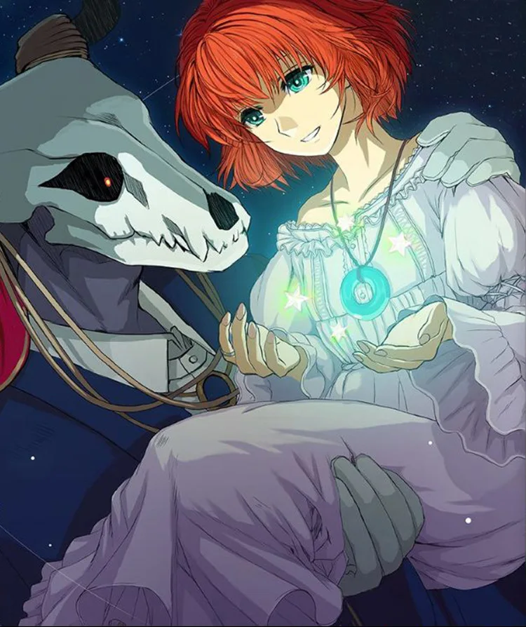 Ожерелье Hallowee Mahou Tsukai no Yome Hatori Chise кулоны реквизит | Тематическая одежда и униформа