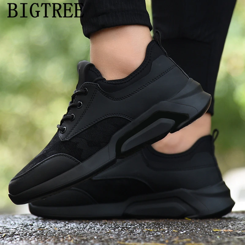 Mens Shoes Casual Leather Sneakers Fashion 2022 Luxury Brand Winter Men Chaussure Homme Tenis Masculino | Обувь
