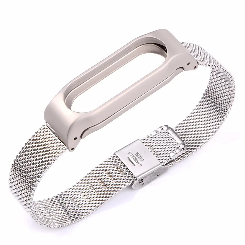 Браслет из нержавеющей стали с металлическим ремешком для Xiaomi Mi Band 3 4 сменный Ремешок для смарт-часов аксессуары для смарт-часов