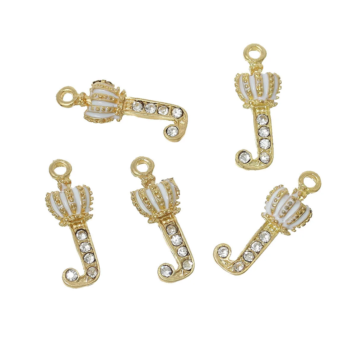 DoreenBeads подвески из цинкового металлического сплава с буквенным принтом золотого