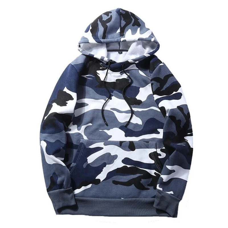 

2018 new brand men's Hoodies autumn and winter fashion long-sleeved Sweatshirts men casual camouflage hooded men European size