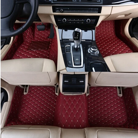 

Newly! Custom special car carpets for BMW 7 Series long model F02 2015-2010 non-slip waterproof car internal mats,Free shipping