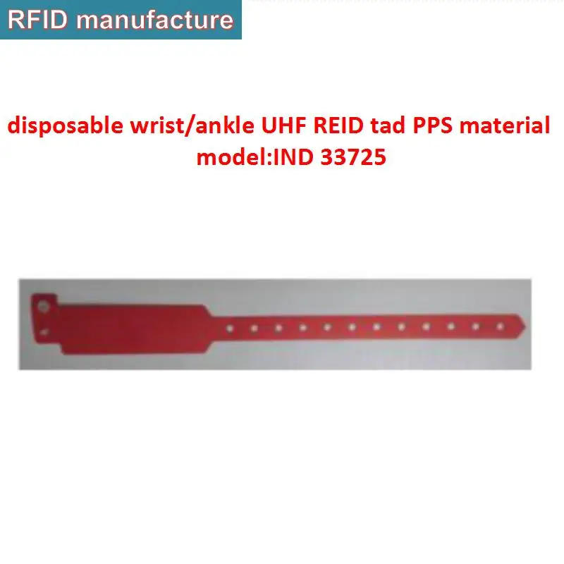 Большой радиус действия rfid Impinj Monza R6 chip браслет UHF RFID pps водонепроницаемый ремешок