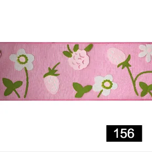 Лента из органзы яркий дизайн 1 дюйм 25 мм подарок для рукоделия бант волос одежда