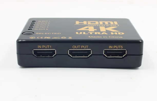 1 шт. 3 порта 4K * 2K 1080P Переключатель HDMI переключатель 3x1 сплиттер коробка Ультра HD