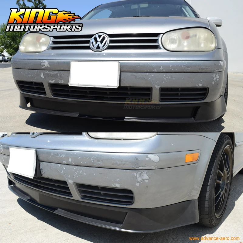 Подходит для 1999 2004 Volkswagen Vw Golf Mk4 Mkiv P2 переднего бампера губ|valance|valance bumper |