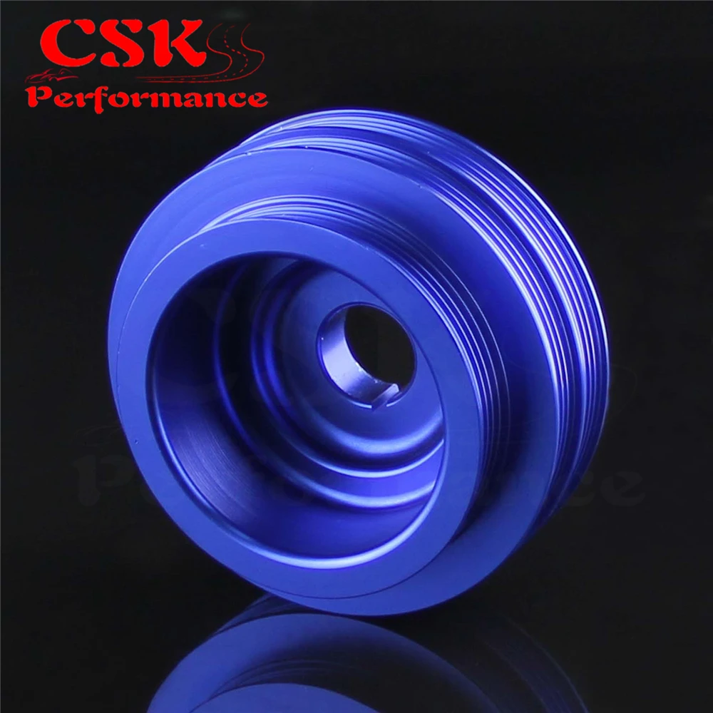 Легкий шкив коленвала подходит для двигателя B16/B18 Accord Blue|lightweight crank pulley|crank