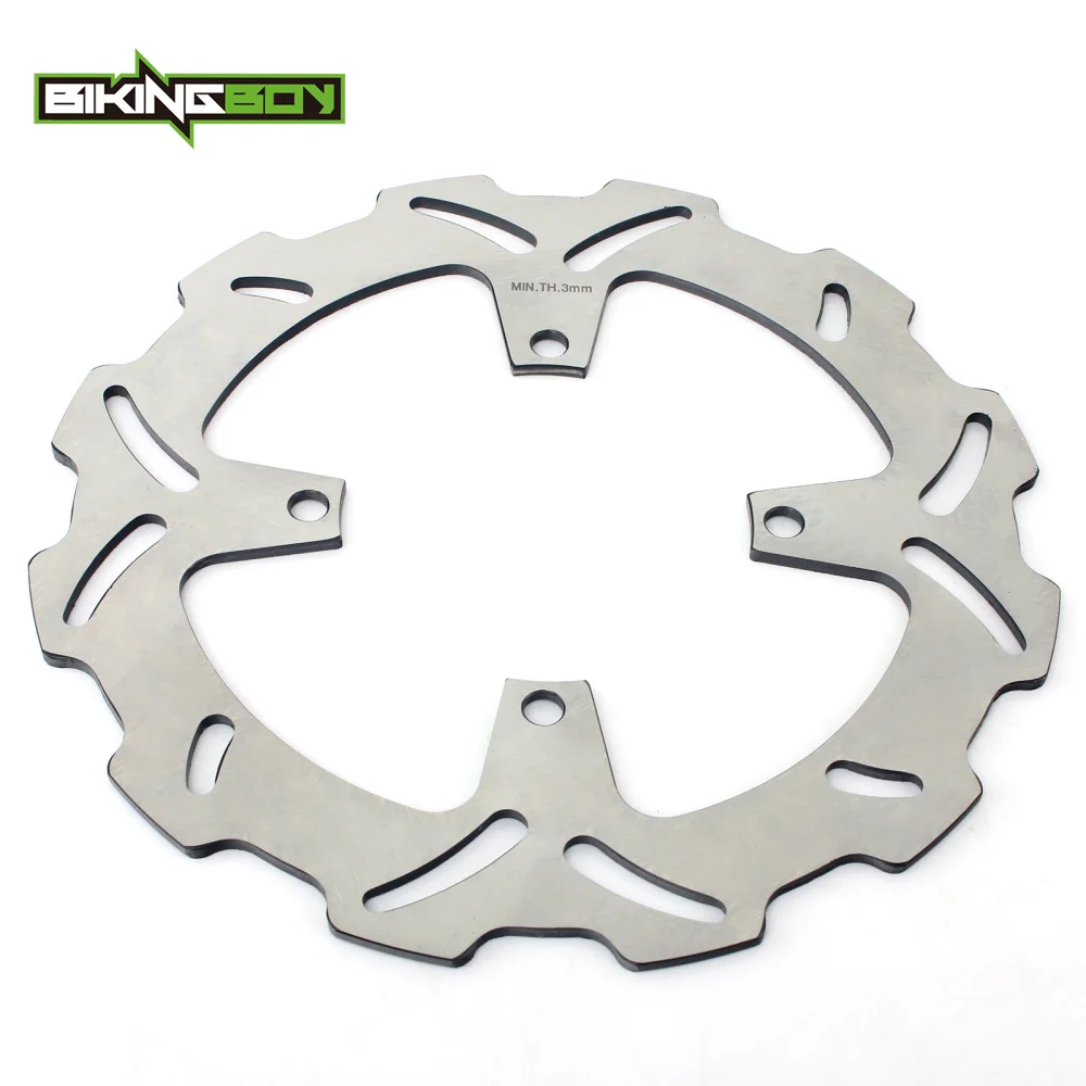 BIKINGBOY Передние Задние тормозные диски роторы колодки для Kawasaki KX250F 2004 2005 KXF KX-F 250 04 05