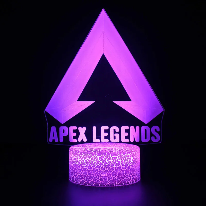 Новинка, 3D иллюзия, светодиодная лампа, Apex Legends Pathfinder, фигурка, Ночной светильник, защита для детей, подарок, APEX, игрушки для геймеров