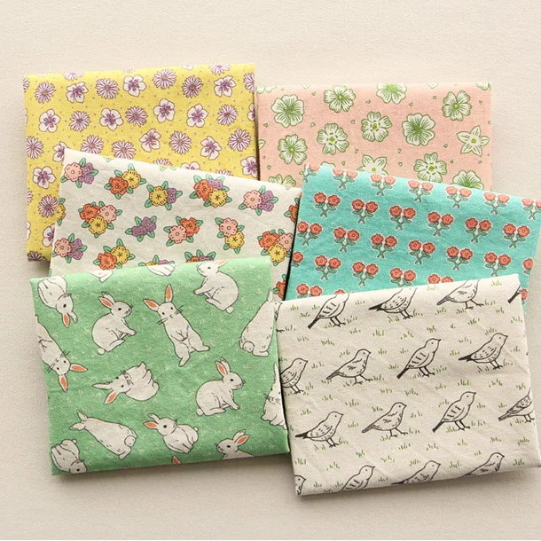 Скатерти из хлопка и льна в стиле ретро с принтом животных 150 см x 48 350 г/м|linen cloth|cotton