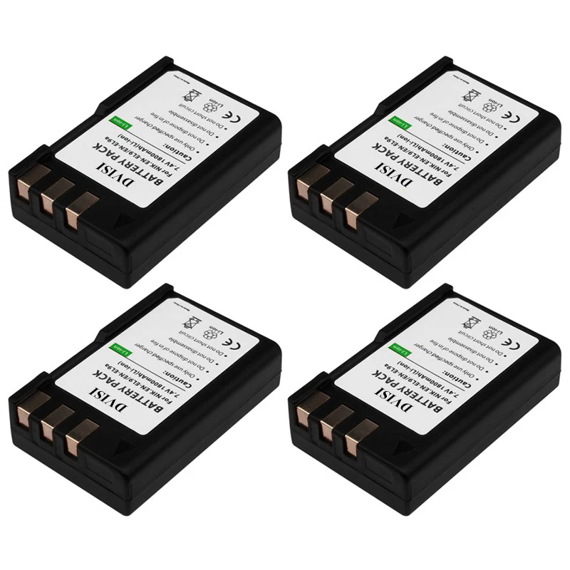 7 4 В 1.8Ah EN-EL9A EN EL9A ENEL9A EN-EL9 EL9 аккумуляторная батарея для Nikon EN-EL9a D40 D40X D60 D3000 D5000 |