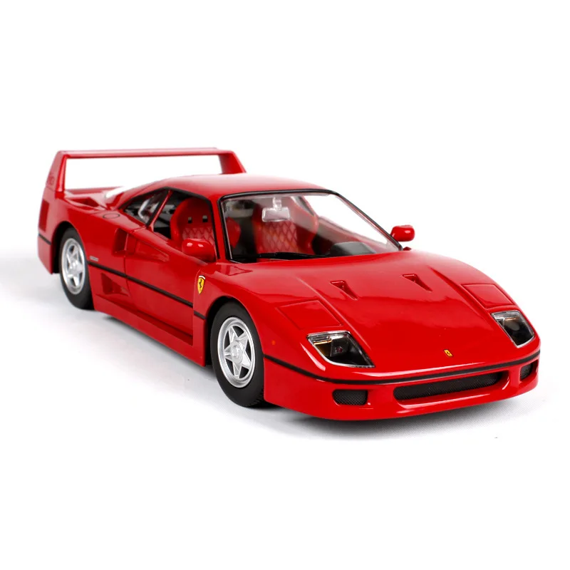 Bburago 1:24 Ferrari F40 коллекция производитель авторизованный имитационный сплав модель автомобиля украшения Коллекция игрушек инструменты