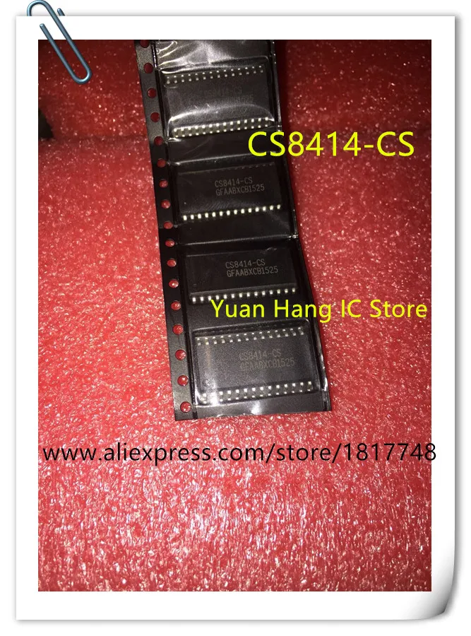 

5PCS/LOT CS8414 CS8414-CS CS8414-CSZ SOP28 Digital audio receiver