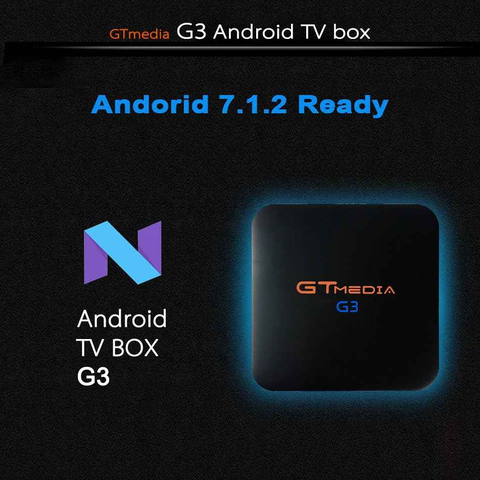 IP tv GTMEDIA G3 декодер Smart 4K Ultra BT4.0 Android 7,1 DRM Widevine L1 Netflix медиаплеер HDCP1.4 HDCP 2,0 Smart tv
