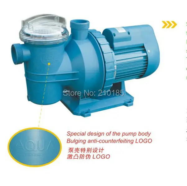 Французский бренд Aqua 0.75KW220V50HZ(60hz может быть настроен при необходимости) водяной