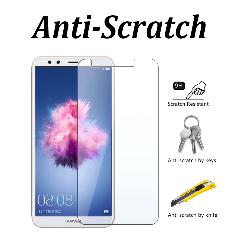 Защитное стекло для huawei p smart защитная пленка psmart защитное закаленное 9h 2.5d |