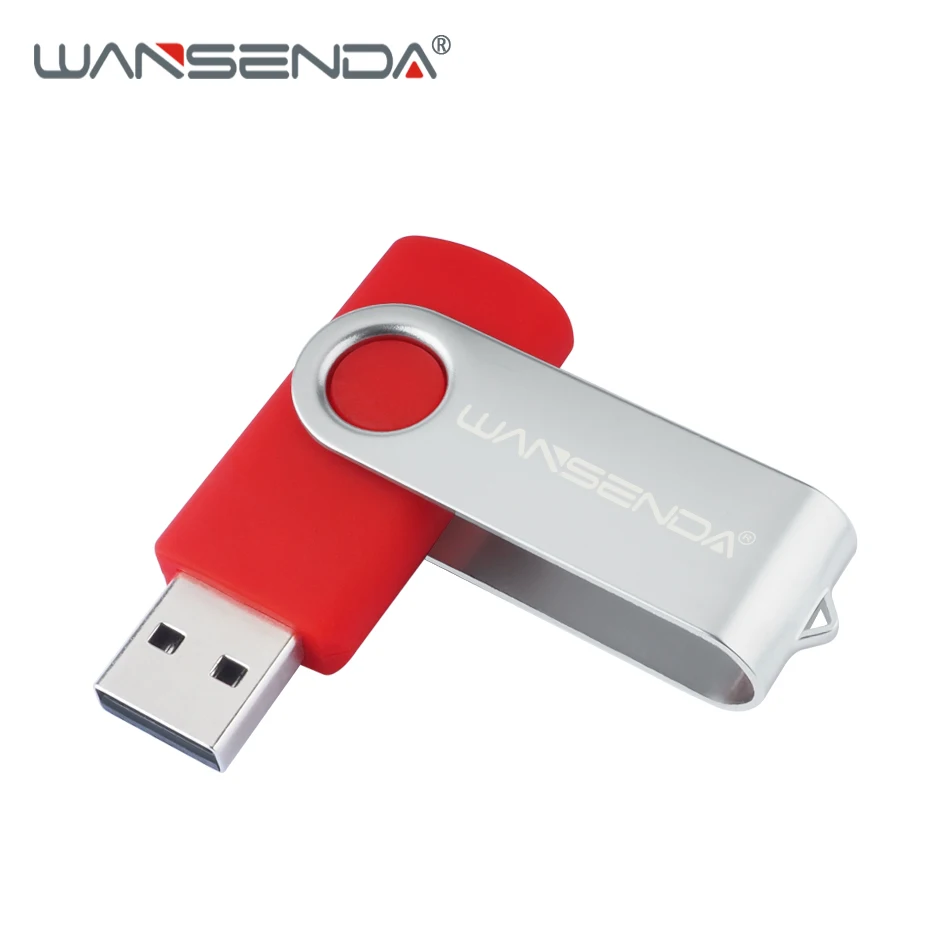 

WANSENDA металлический USB флеш-накопитель, 8 ГБ, 16 ГБ, 32 ГБ, 64 ГБ, 128 ГБ