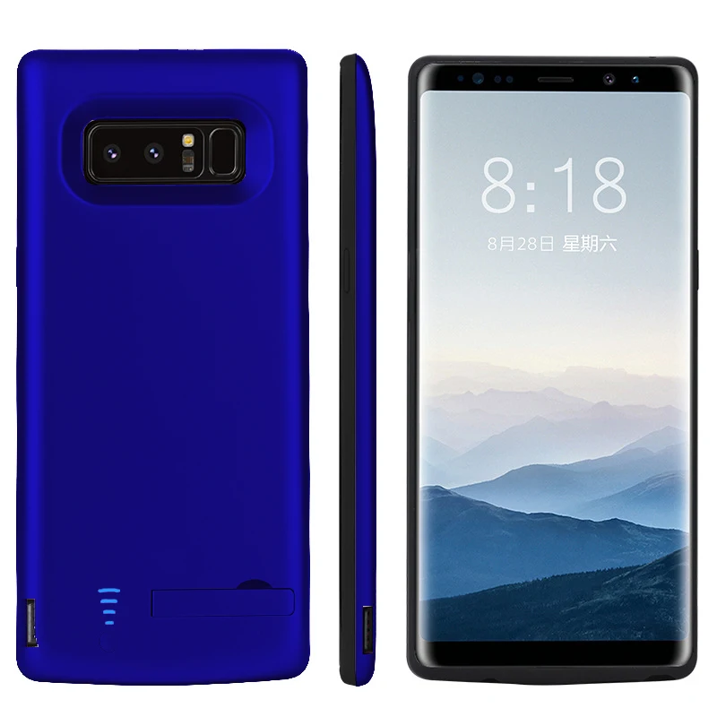 6500 мАч чехол для Samsung Note 8 аккумулятора Портативный аккумулятор зарядное