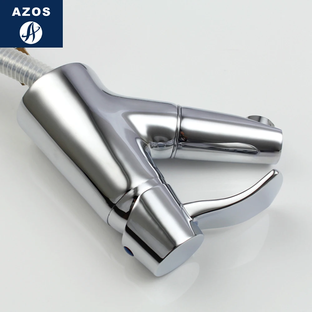 Современный Смеситель для ванной комнаты Вытяжная насадка душа с одной ручкой