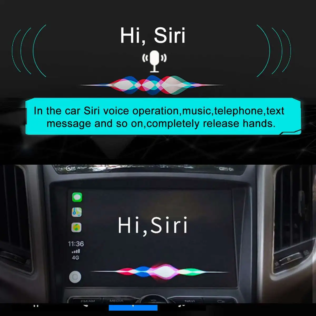 Carlinkit USB смарт ключ для автомобиля Android автомобильная навигация Apple Carplay модуль