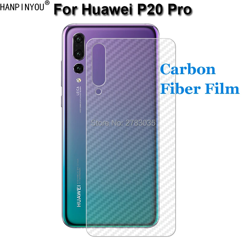 Для Huawei P20 Pro 6 1 &quotНовая прочная прозрачная защитная пленка для задней панели из