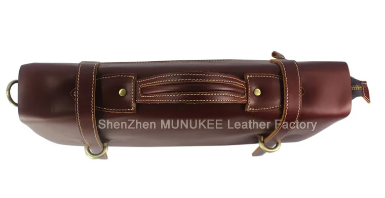 Luxury Italian Genuine Leather Men's Briefcase Business Bag Leather laptop briefcase men  office bag attache case document bag