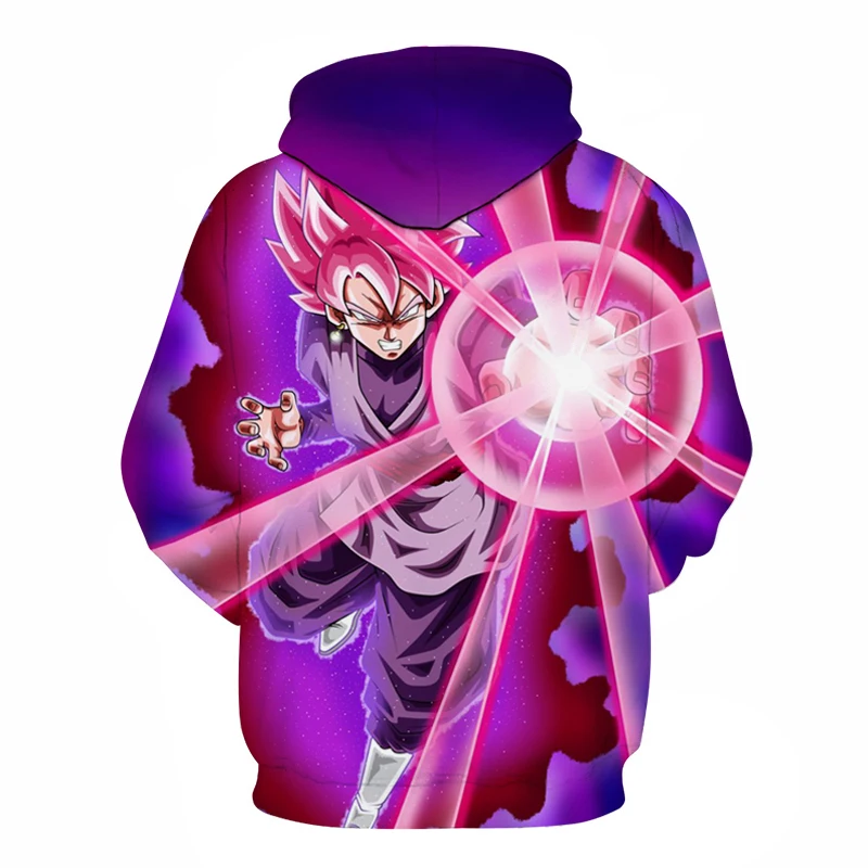 Худи Dragon Ball для мужчин и женщин 3D Толстовка Dragon Ball толстовка с Гоку аниме модные повседневные спортивные костюмы толстовка с капюшоном для мальчиков пуловер