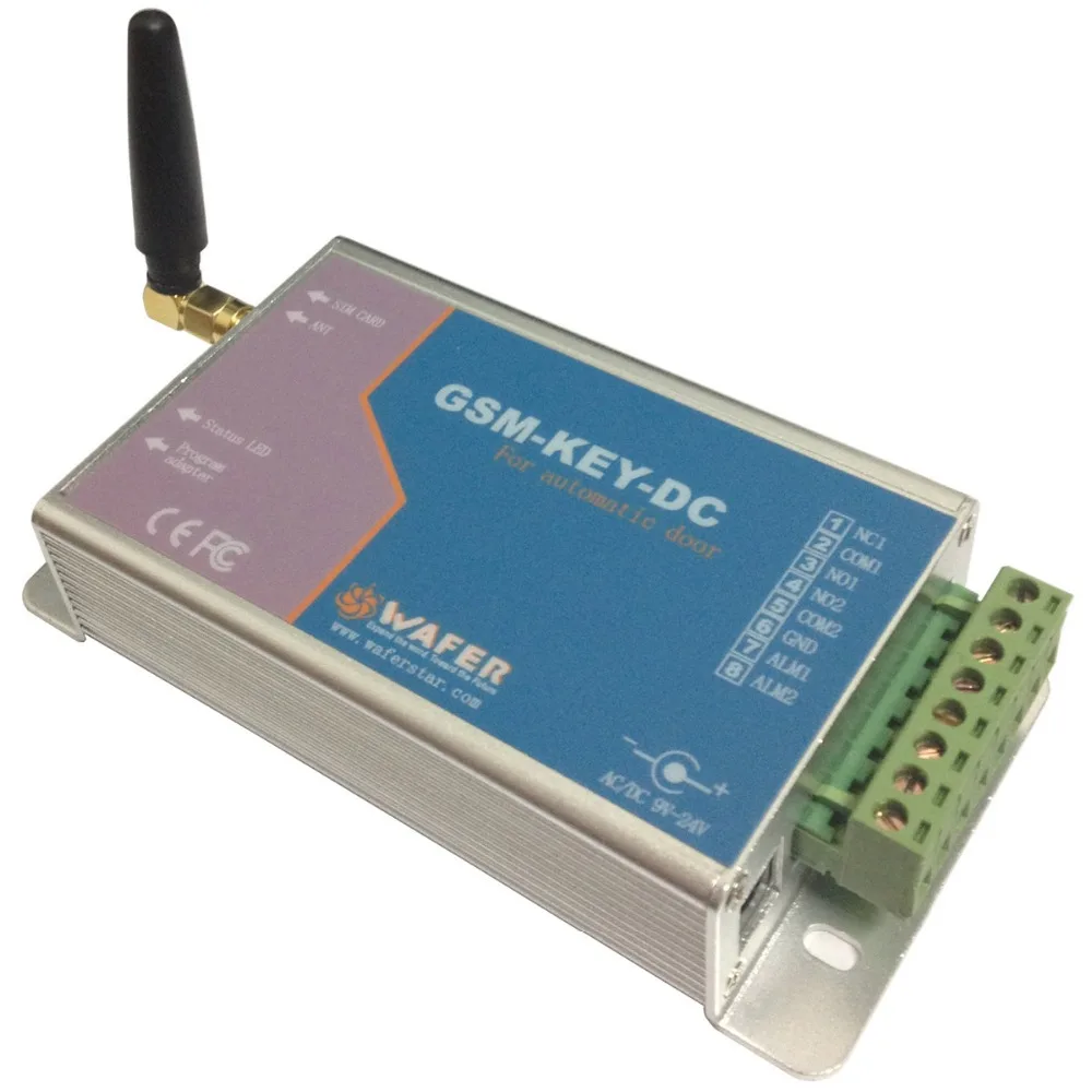 GPRS Поддержка сервера раздвижные ворота GSM пульт дистанционного доступа (QUAD band)