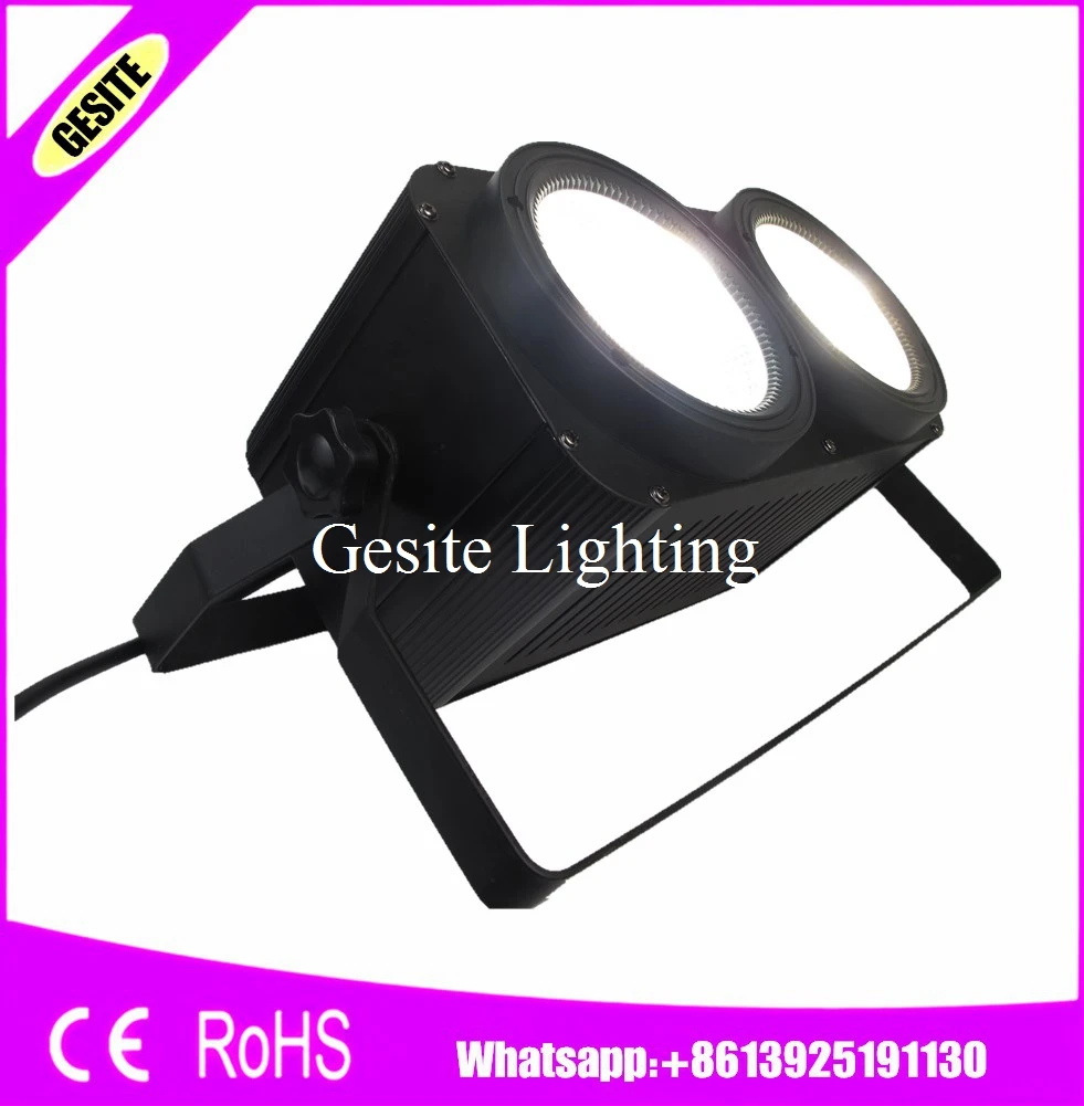 2 шт./лот бесплатная доставка глазная аудитория осветительный прибор COB Light DMX