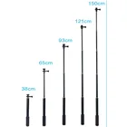 Селфи-Палка с триподом, 59 дюймов, выдвижной монопод, зажим для телефона для Gopro Hero 10 9 8 7 6 5 SJCAM sj4000 yi 4K EKEN, Спортивная камера