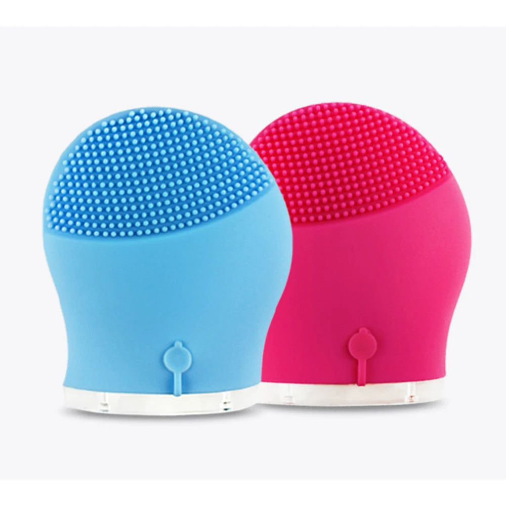 Портативный Водонепроницаемый Силиконовые Электрический Чистка лица