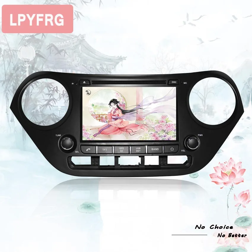 2 Din 4G RAM android 10 0 автомобильный DVD для Hyundai Grand i10 2014 2018 Восьмиядерный 64G ROM радио GPS
