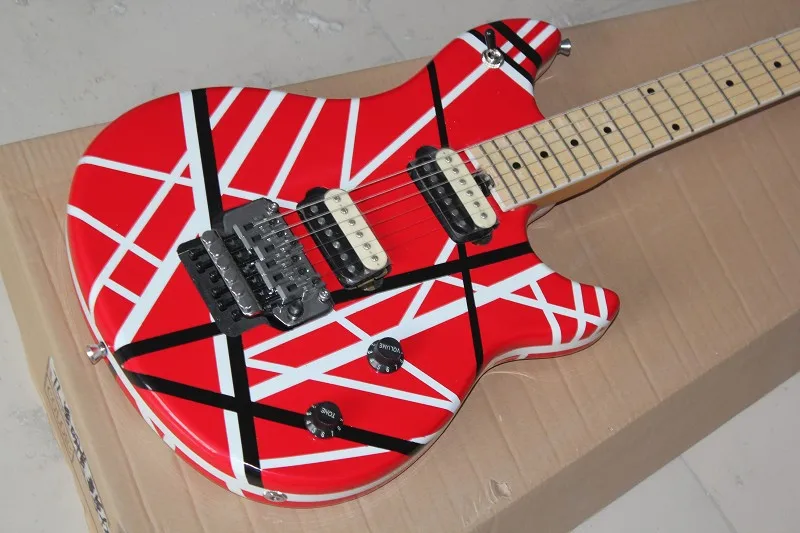 Китайские Музыкальные инструменты EVH электрогитара 5150 красный цвет в наличии