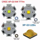 СВЕТОДИОД Cree XPG3 XP-G3, 1-6 Вт, высокомощный, холодный белый, теплый белый, нейтральный белый, светодиодный чип на печатной плате 20 мм, 16 мм, 14 мм, 12 мм, 8 мм