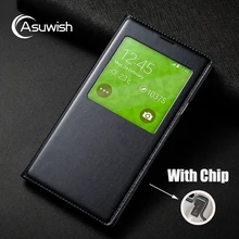 Smart View Flip Cover Leather Phone Case For Samsung Galaxy S5 Galaxys5 Galaxi S 5 SM G900 G900F G9006V G900FD SM-G900F SM-G900