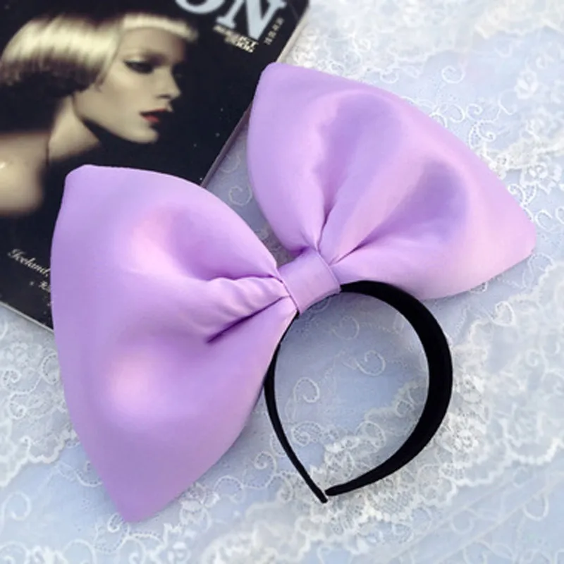 Крупногабаритный супер Гигантский Большой Бант Кики для косплея ободок волос