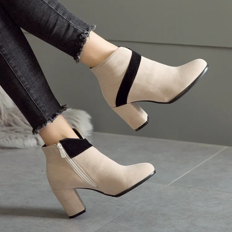 Туфли на высоком каблуке большого размера женские полуботинки мартинсы среднем |