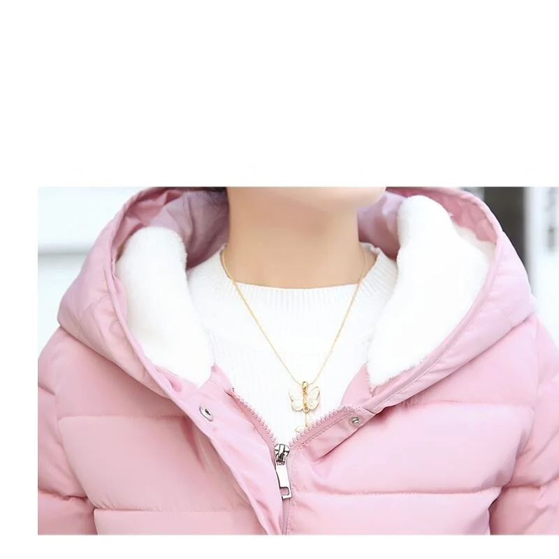 Winter Jacket Women 2019 New Parka Casual Female Outwear Plus Size Hooded Thickening Cotton Coat women every day Clothes | Женская