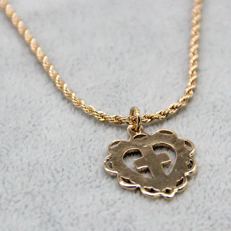 2017 колье ожерелье Христианский крест якорь Любовь Сердце узел кулон для женщин