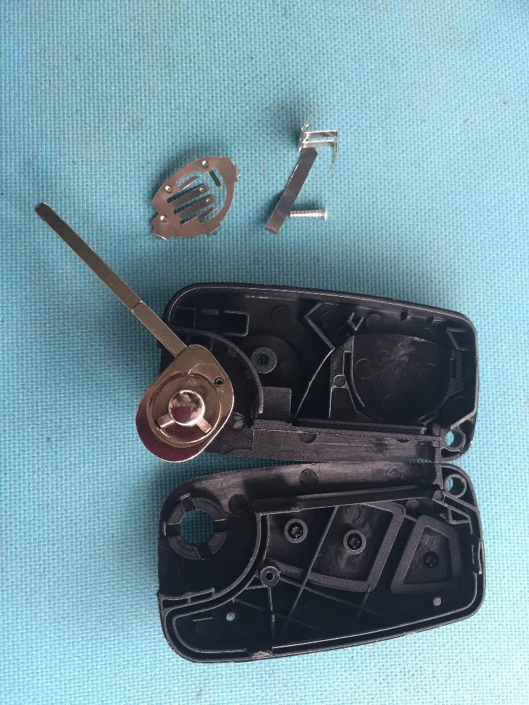 Сменный чехол для ключей с откидной крышкой черный Fiat CROMA LINEA SCUDO STILO FIORINO BRAVO 3