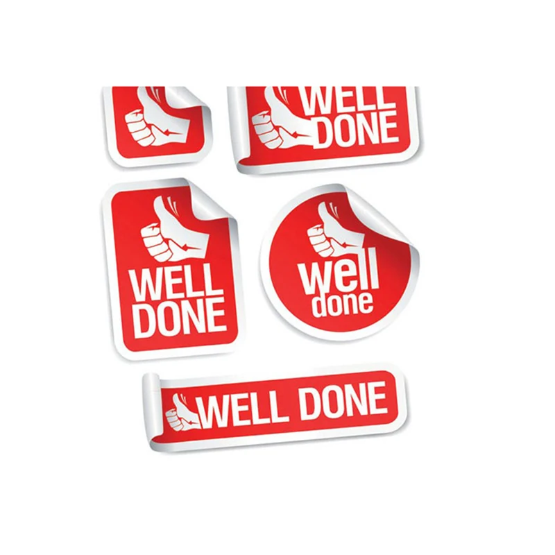 

Direct manufacture customized waterproof circle stickers with foil stamping Full color printing cosmetic label
