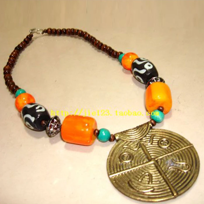 Тибет Непал Тибетский этнический оптовая продажа ювелирных украшений ожерелий