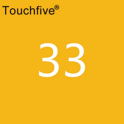 33 TOUCHFIVE опционально цвет соответствия искусство маркеры Кисть ручка эскиз на спиртовой основе маркеры двойная головка манга ручки для рисования товары для рукоделия - Цвет: 33