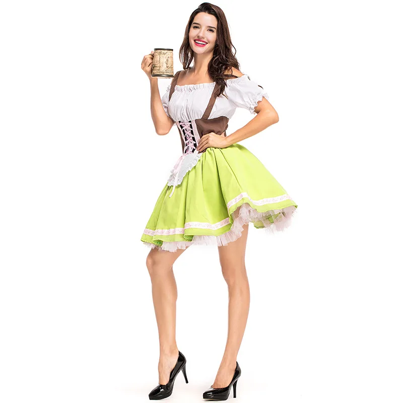 Oktoberfest пуловер Плюс Размер Экспорт немецкая пивная горничная Бавария