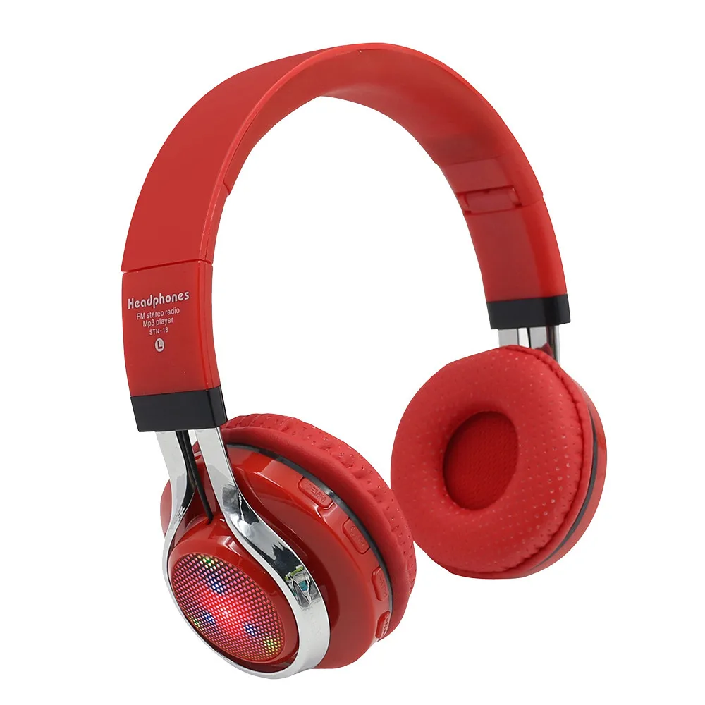 Беспроводные наушники Bluetooth 4 1 гарнитура с шумоподавлением и радио музыка игры